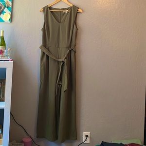 Calvin Klein Olive Green Jumpsuit NWOT